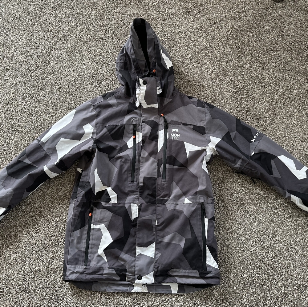 Men's Montec Ski Jacket Size Medium Dune